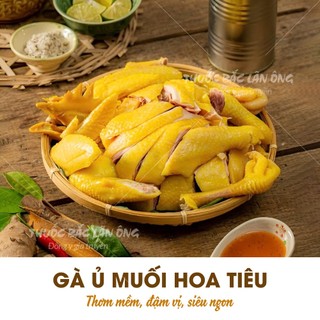 Set nguyên liệu gà ủ muối hoa tiêu, gia vị thảo mộc ủ gà, thơm ngon, kèm công thức chuẩn