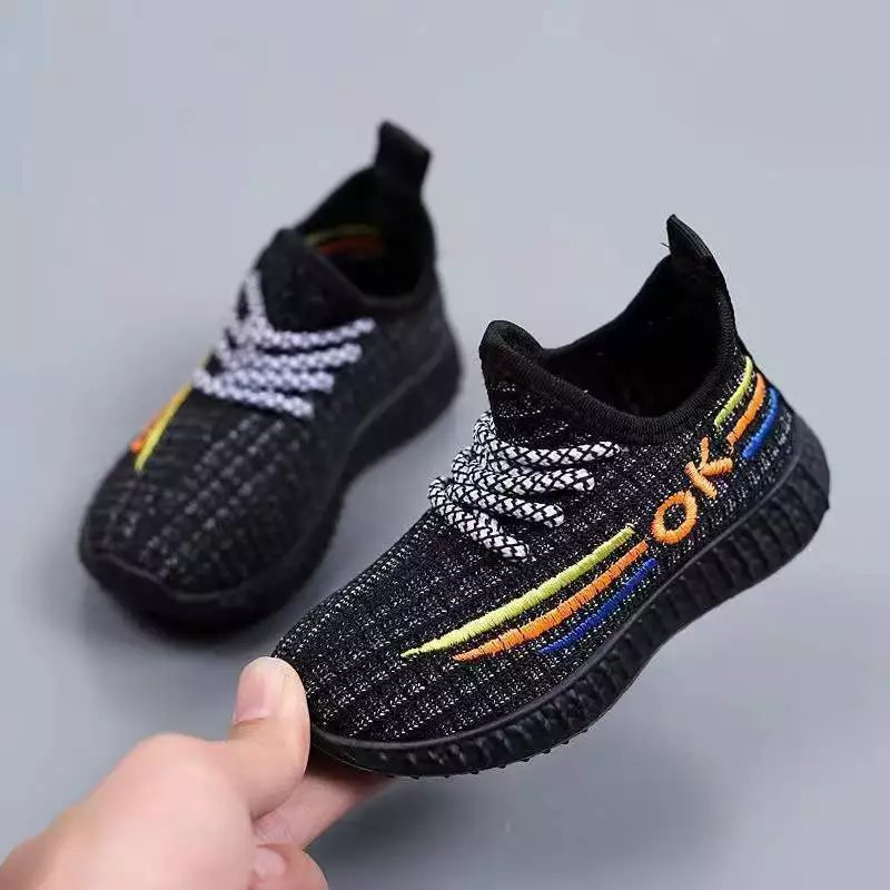 Giày Thể Thao Đế Mềm Phối Lưới Xinh Xắn Cho Bé Gái thời trang ok