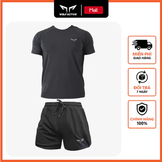 Bộ Quần Áo Thể Thao Nam Wolf Active Multi Sport02, Chất Vải Mềm Mịn, Mát Mẻ, Co Giãn 4 Chiều