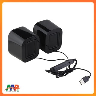 Loa Máy Tính A D09 BH – Loa Vi Tính 2.0 Mini Âm Thanh Vượt Trội, Đèn LED 7 Màu