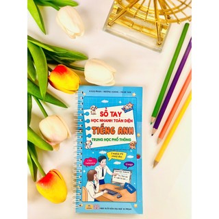 Sách - Sổ Tay Học Nhanh Toàn Diện Tiếng Anh Trung Học Phổ Thông - ndbooks