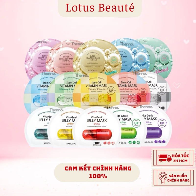 Mặt Nạ Dưỡng Da Banobagi Stem Cell Vitamin Mask ( 30ml )