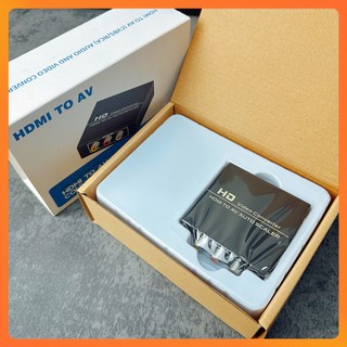 Bộ Chuyển Đổi HDMI Sang AV 1308 –  HDMI To AV Full HD 1080P – Hỗ Trợ Đầu DVD, Máy Game,...