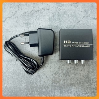 Bộ Chuyển Đổi HDMI Sang AV 1308 –  HDMI To AV Full HD 1080P – Hỗ Trợ Đầu DVD, Máy Game,...