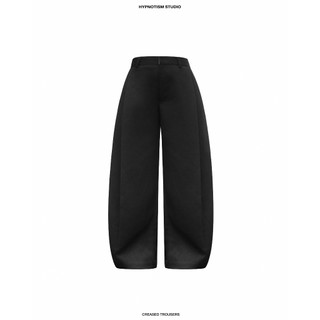 HYPNOTISM | "CREASED TROUSERS" Quần tây form dài đứng dáng xẻ 2 line