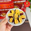 Táo Đỏ Tân Cương Kẹp Sữa Nhân Hạt Điều 1KG TIGER FOOD Táo đỏ kẹp sữa nhân hạt điều Mix 3 Vị Bánh Kẹo Tết