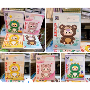 TÂN HƯNG - Tập vở 4 / 5 Ô LY láng mịn tự chọn bìa BABY THREE hoạt hình dễ thương 🌸 định lượng 80gsm / 100gsm / 120gsm