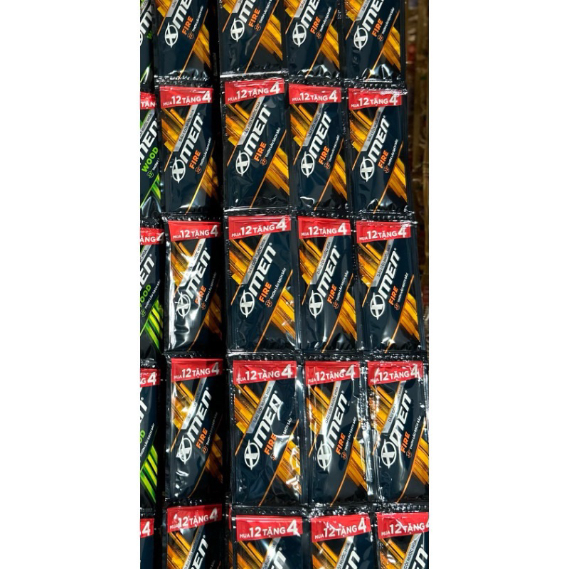 Dây 16 Gói Dầu Gội Xmen Fire/Wood 5g