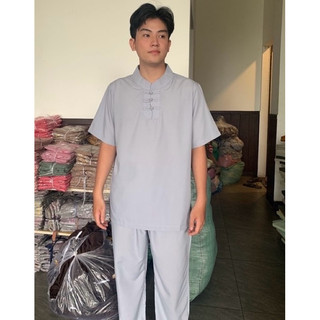 Trụ Nam 3Nút # Quần Áo Nam # Đồ Bộ Nam