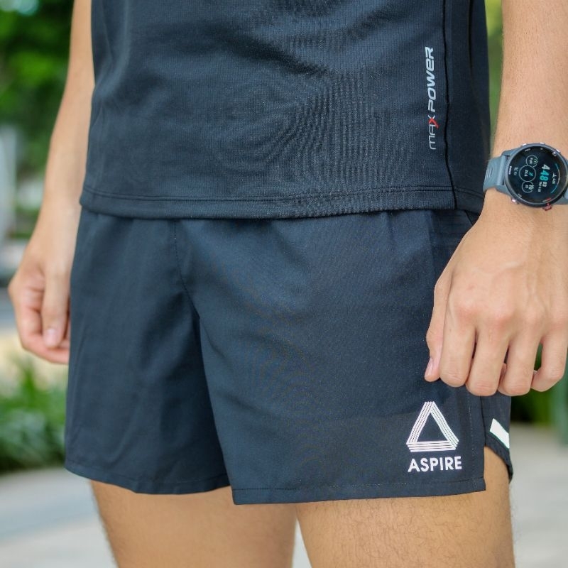 [ Aspire ] Quần Short Chạy Bộ 5 inch Aspire APQ Unisex - Sản phẩm chuyên về chạy Bộ