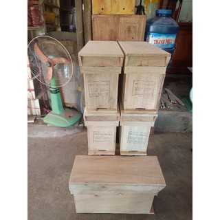 Combo thùng nuôi ong Nội MINI cầu có dây