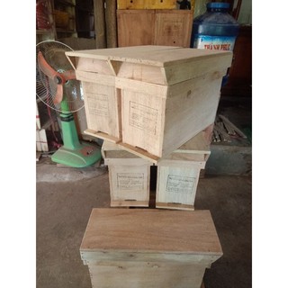 Combo thùng nuôi ong Nội MINI cầu có dây