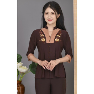 Thun Cổ Tàu Phối Đi Chùa Nữ