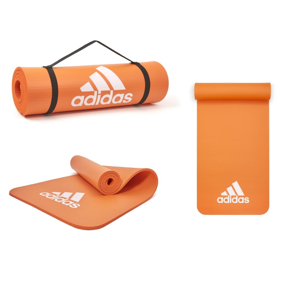 Thảm Tập Fitness, Yoga Chính Hãng ADIDAS ADMT-11015 Fitness Mat Cao Su NBR Độ Dày 10mm - Độ Bám Tốt