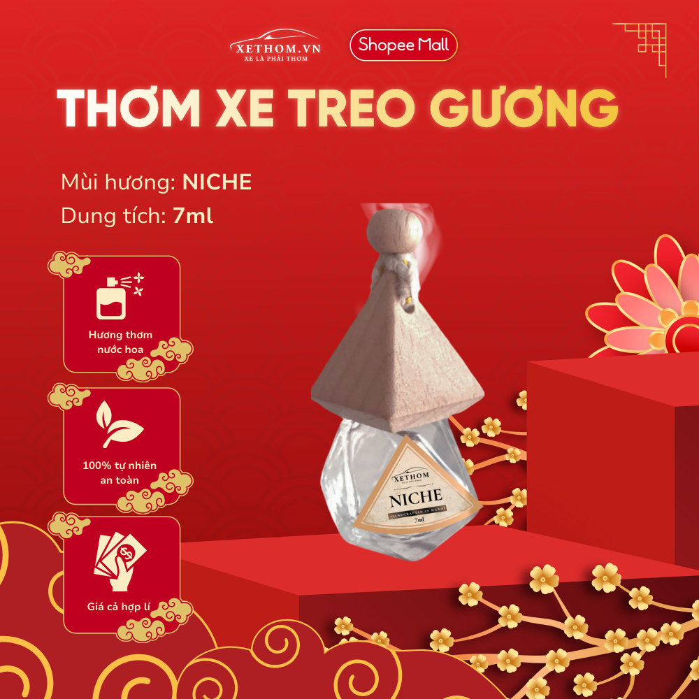 Ảnh Nước hoa treo phòng ngủ & tủ quần áo - nhiều mùi hương nước hoa sang trọng - 7ml 1