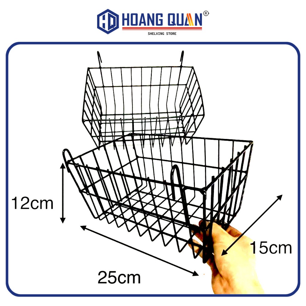 Rổ Treo Lưới Dài 25cm 50cm Loại Dày Rổ Treo Phụ Kiện Decor Trang Trí ...