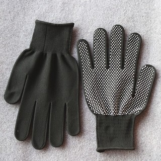 COMBO 24 ĐÔI Găng Tay Lao Động Có Hạt Đen Xám Chống Trơn - Bao Tay Bảo Hộ Chống Trượt Hiệu quả