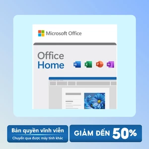 Phần mềm Office Home 2024 bản quyền | Dùng vĩnh viễn| 1 người, 1 thiết bị |Chuyển được máy tính khác