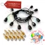 COMBO [Dây 10 Bóng LED] / [10 Bóng LED] / [Dây Chui Đèn 5m] Gắn Lồng Đèn Hội An (size 30-40-60cm)
