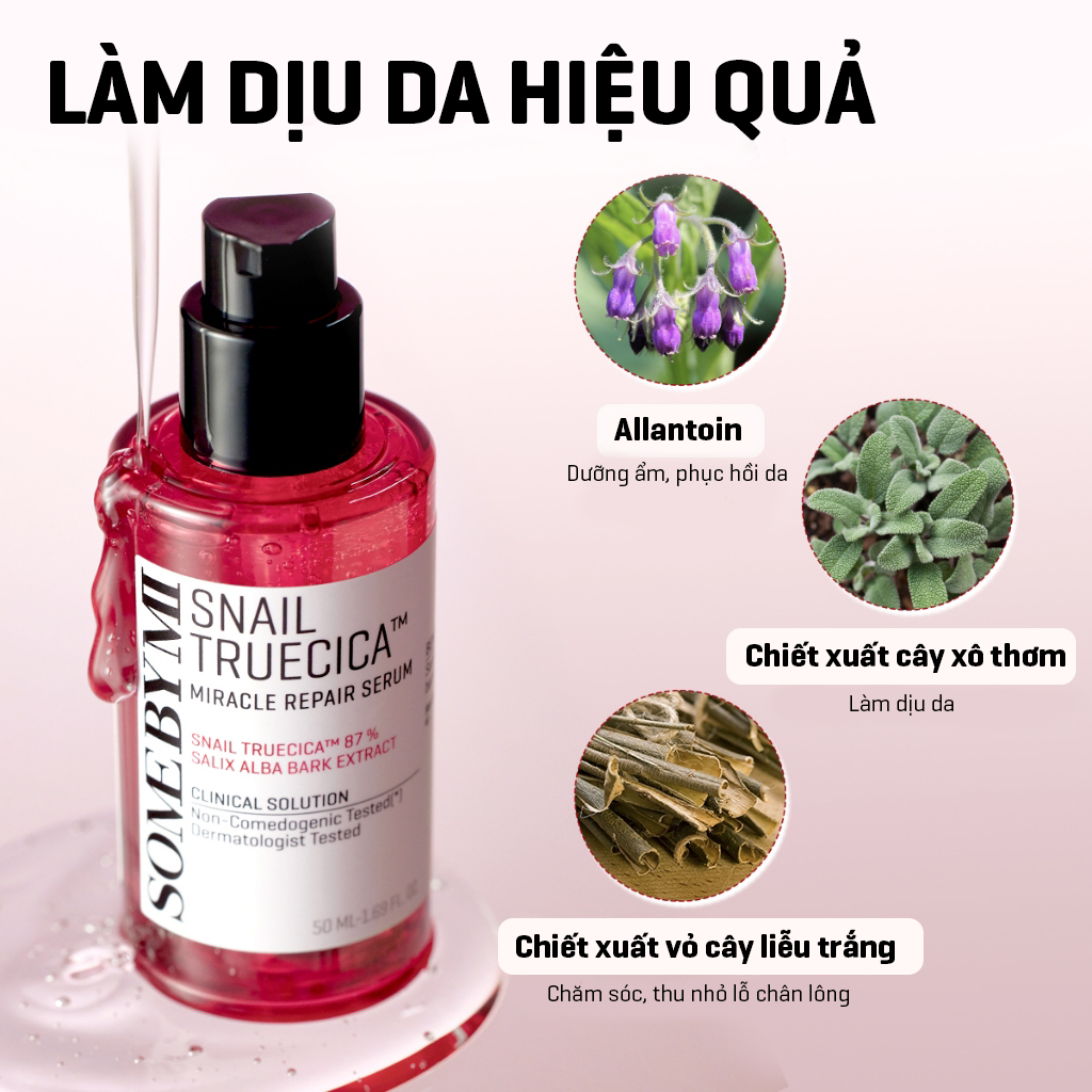 Ảnh Some By Mi Tinh chất Snail Truecica Miracle Repair Serum 50ml 2