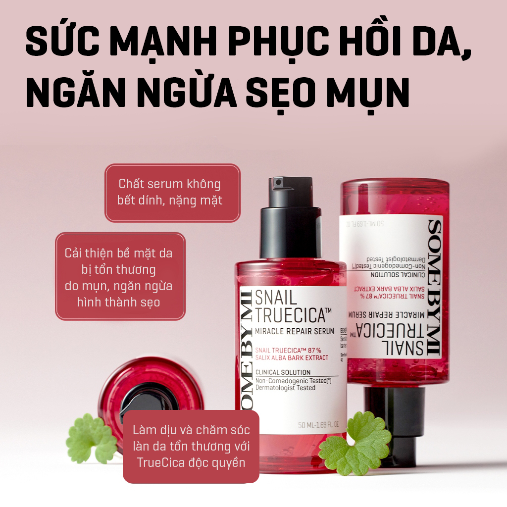 Ảnh Some By Mi Tinh chất Snail Truecica Miracle Repair Serum 50ml 3