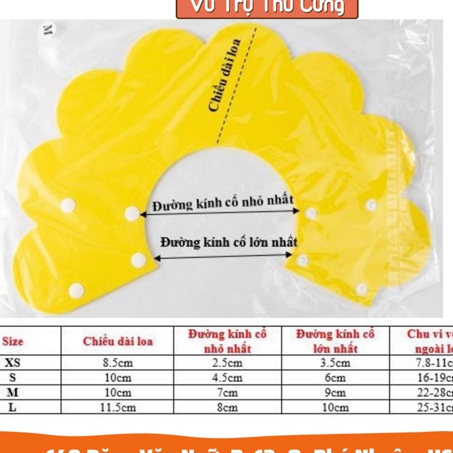 Vòng cổ chống liếm cho chó mèo, hình bông hoa dễ thương