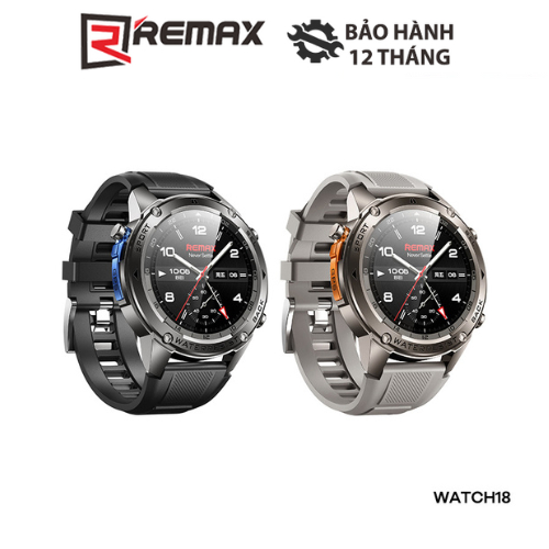 Đồng hồ Smart Watch Remax Watch 18 GPS 1.43 inch Pin 500mAh | Shopee ...