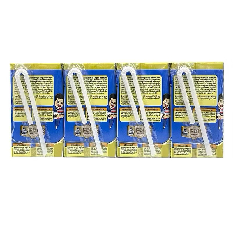 Thùng 48 Hộp Sữa Bột Pha Sẵn Nutifood GrowPLUS+ Xanh Biếng Ăn - 110ml [Trên 1 Tuổi]