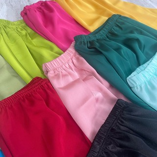 Quần lụa mặc áo dài, áo bà ba cho bé gái chất lụa bóng cao cấp mềm mịn QU01 - BIATONKIDS