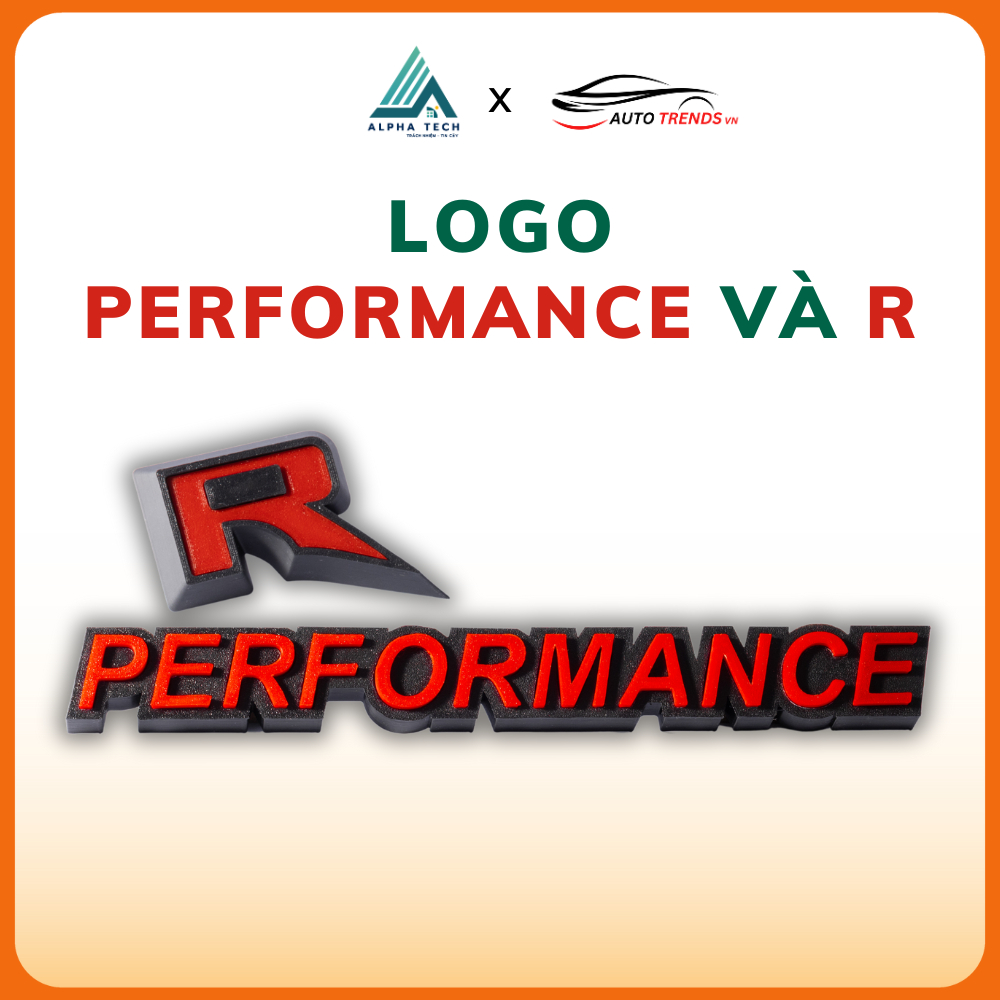 Logo Performance và R | Phù hợp Xe Ford Ranger Raptor, XLS / WILDTRAK ...