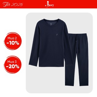 Bộ thể thao nam  JASEY, đồ bộ  chất liệu cotton mịn mềm mại, thoải mái chuẩn size mã 3470
