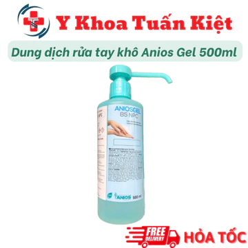 ✅ Dung dịch rửa tay khô sát khuẩn Anios Gel 500ml pháp