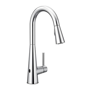 Vòi bếp MOEN GNMCL7864 dòng Sleek nóng lạnh dây rút - Hàng chính hãng