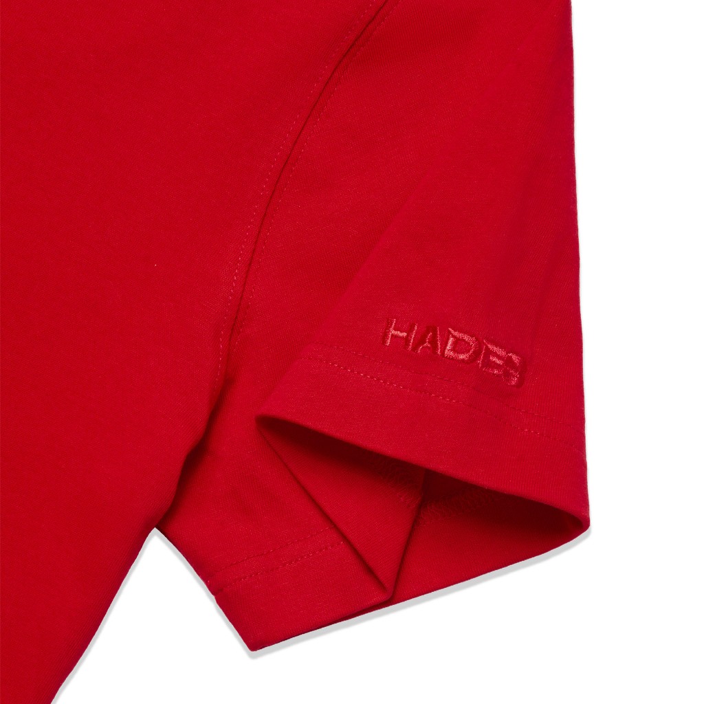 Ảnh HADES Shooting Star Tee Đỏ - HADES Brand Chính Hãng Áo thun tay lỡ Unisex Coton 3