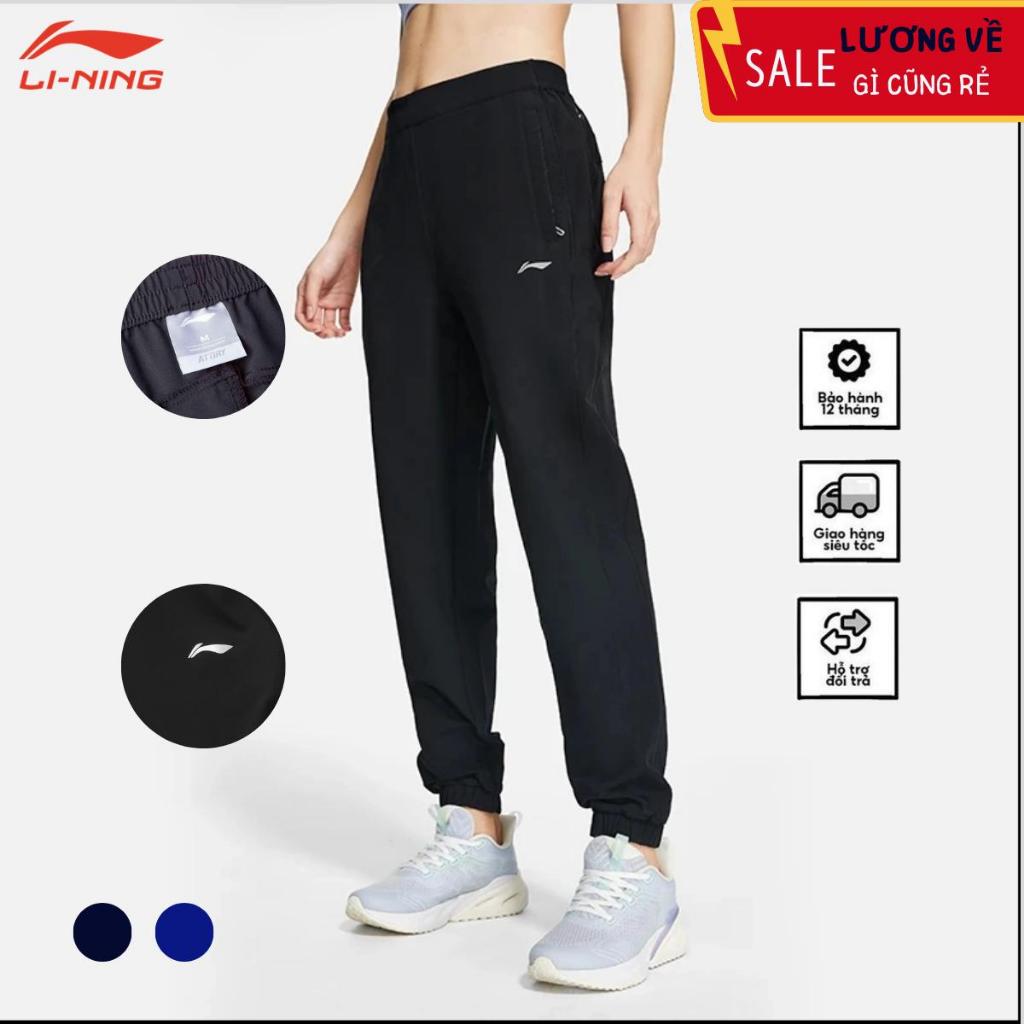 Quần Gió Nữ Li Ning Bo Chun Co Giãn Thoáng Mát ThểThao Cao Cấp ...
