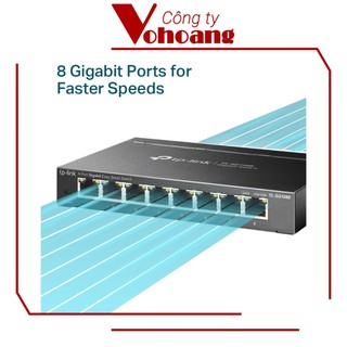 TP-Link TL- SG108E Switch Easy Smart 8 cổng Gigabit