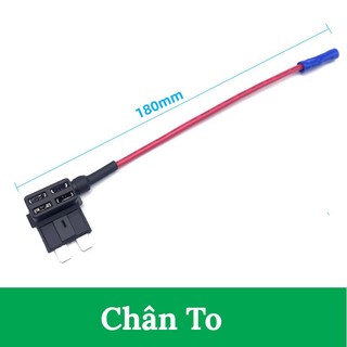 Dây Chia Cầu Chì Ô Tô Đủ 4 Chân, Dây Cầu Chì Cắm Thêm, Dây Nối Cầu Chì Ô Tô