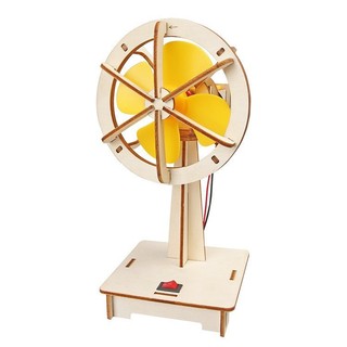 Quạt điện stem steam  trợ giảng Mô Hình Lắp Ráp Quạt Chạy Bằng Motor Sử Dụng Pin, Đồ Chơi Giáo Dục Stem