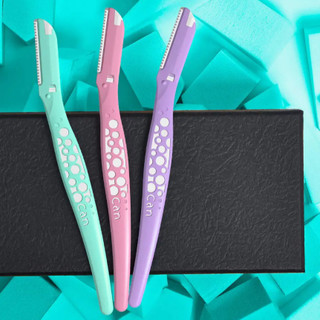 Set 3 Cây Cạo Lông Mặt KAI Lưỡi Đơn Thân Nhựa Kai Can For Women Face