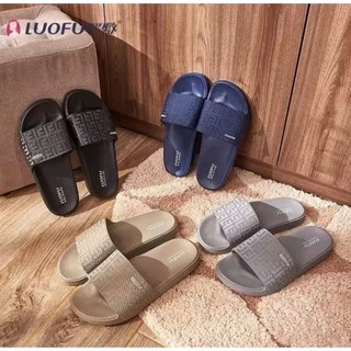 dép lê nam luofu chuẩn dép đúc nguyên khối (ảnh thật)