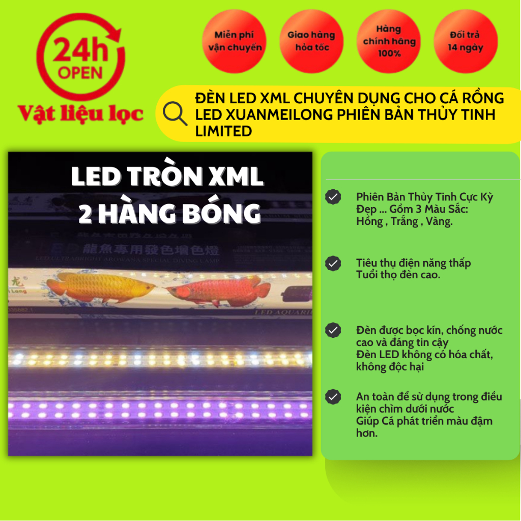 Đèn Led XML Chuyên Dụng Cho Cá Rồng - Led Xuanmeilong Phiên Bản Thủy ...