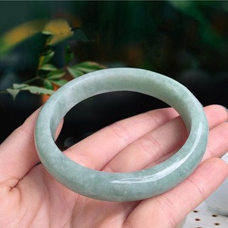 IK Vòng Tay Ngọc Bích Quý Châu Ngọc Đẹp Sáng Bóng B163