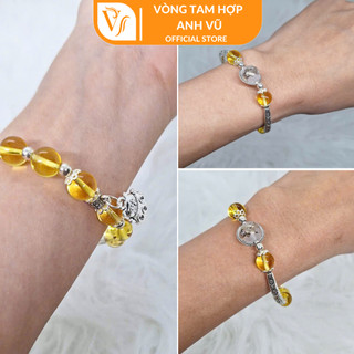 Vòng tay cung hoàng đạo mix charm và đá - Vòng tay phong thủy cung hoàng đạo - may mắn tình cảm tài lộc