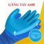 {06 ĐÔI} Găng tay bảo hộ lao động phủ plastic A688, găng tay 688, găng tay lao động