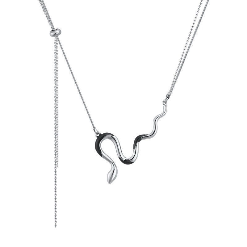 Dây chuyền De Merci Accessories hình rắn nhỏ xinh trang sức phụ kiện nữ
