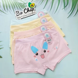 Quần chíp đùi cho bé gái size 15-40 ký cotton kháng khuẩn, co giãn tốt QDB811 - Đồ Lót Bơ Chíp
