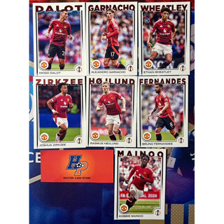 Full Set thẻ bóng đá Base Manchester United  Topps UCC 2024/25