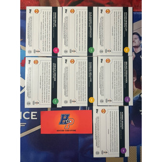 Full Set thẻ bóng đá Base Manchester United  Topps UCC 2024/25