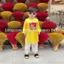 bộ áo dài truyền thống Dưa hầu VÀNG [KÈM QUẦN] cho bé trai mặc đi chơi Lễ Hội, Lễ Tết