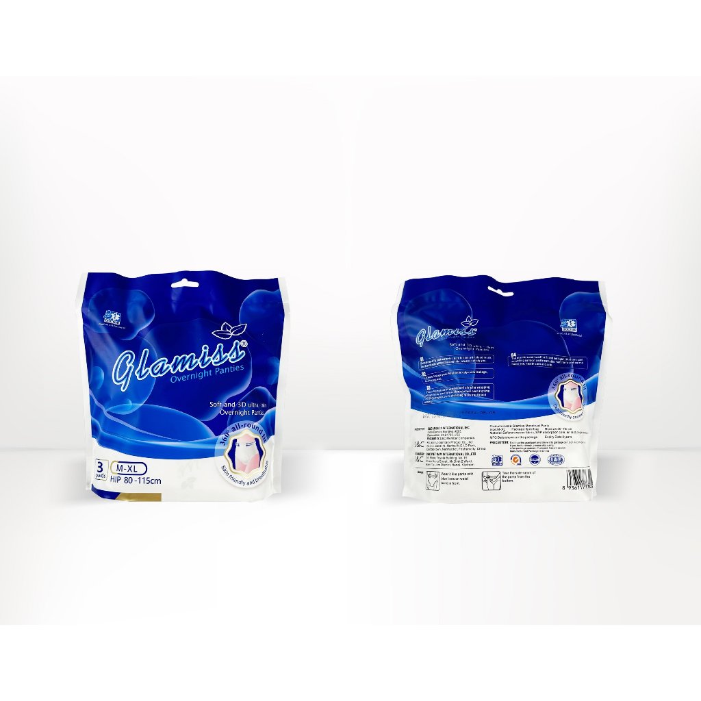 Ảnh Sample băng vệ sinh quần đêm Glamiss - Gói 1 miếng 2